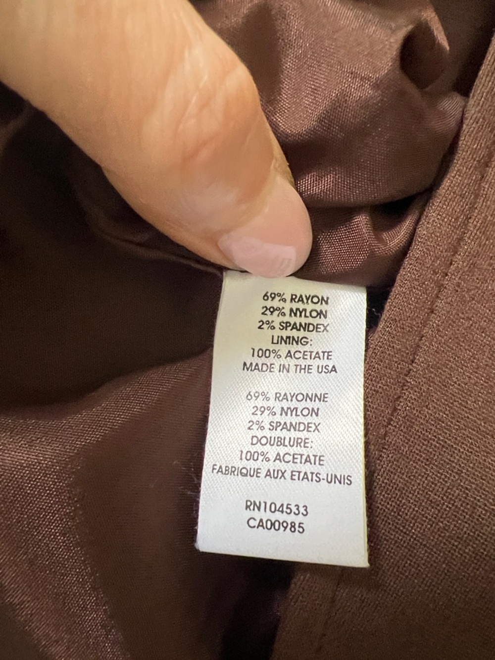 VINTAGE Nanette Lepore Double-Breasted Brown Peplum Jacket - Picture 8 of 8